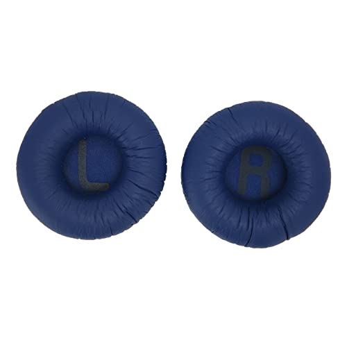 VBESTLIFE Ersatz-Ohrpolster, Kopfhörer-Protein-Leder-Memory-Schaumstoff-Geräuschisolierungs-Ohrpolster-Abdeckung für JBL T450 T450bt Tune600 T500bt(Blau) von VBESTLIFE