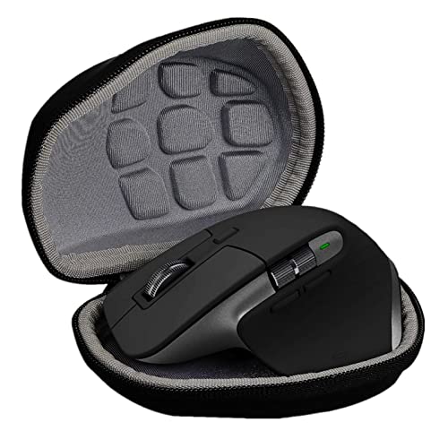 VBESTLIFE Eva-Hartschalenkoffer für Logitech MX Master 3, Master 2S, Master, Kabellose Maus, Reiseschutztasche mit Handschlaufe von VBESTLIFE