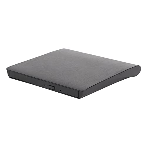 VBESTLIFE Externes DVD-Laufwerksgehäuse, USB 3.0 Typ C Dual Port Externes DVD-Laufwerksgehäuse für Desktop oder Laptop mit USB 2.0/3.0-Schnittstelle, für Standard-SATA-ODD von VBESTLIFE