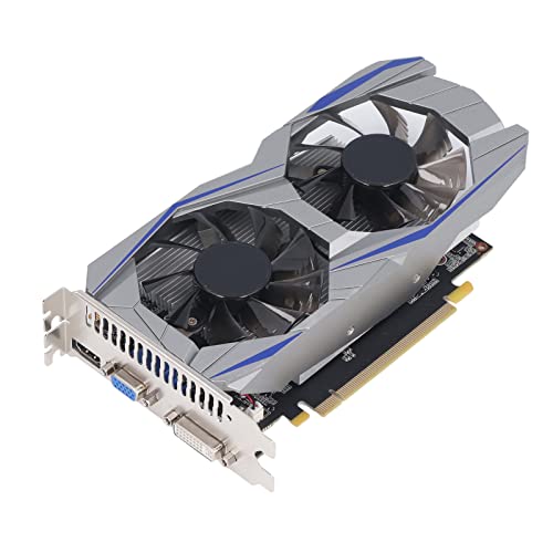 VBESTLIFE GTX550TI 2 GB Grafikkarte, GDDR5, 128 Bit, PCI Express 1.1 X16, 750/3000 MHz, 4K HDR-Gaming-Grafikkarte mit DVI-, VGA- und HDMI-Schnittstelle von VBESTLIFE