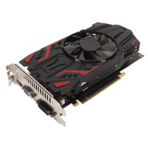VBESTLIFE GTX550Ti 4 GB Grafikkarte, GDDR5, 128 Bit, PCI Express 2.0, 783 MHz/3400 MHz, 2560 X 1600, Gaming-Grafikkarte mit HDMI-, VGA- und DVI-Anschlüssen (GTX550Ti 4G) von VBESTLIFE