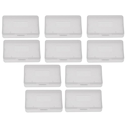 VBESTLIFE Game Case, transparente Antistaub, Spiel Tasche Patrone für Game Boy Advance GBA,10 Stücke von VBESTLIFE