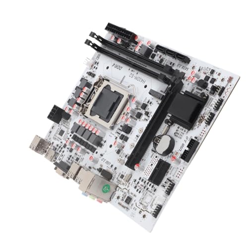 VBESTLIFE H410-Motherboard mit Dual-Channel-DDR4, NVME-M.2-Schnittstelle, PCIE 16X Gen 3.0-Steckplatz, LGA 1200-Unterstützung, ATX-Architektur von VBESTLIFE