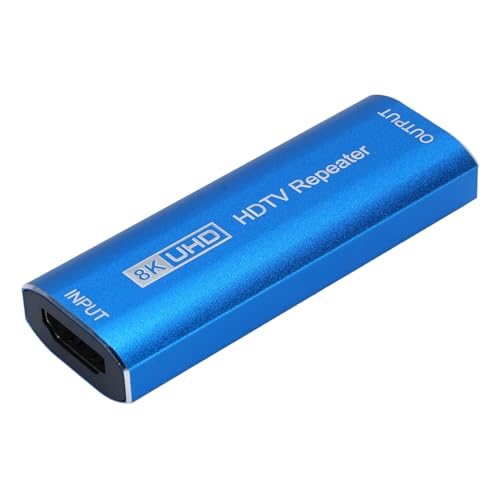 VBESTLIFE HDMI an HDMI Repeater, HDMI Female -to Female -Signal -Booster 4K 60 Hz 8K 30Hz Kompatibel mit für HDTV und Mehr, Unterstützen DTS HD, DTS und DSD von VBESTLIFE