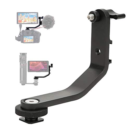 Halterung für Videomonitore, Bequem zu Verwenden, Halterung für Kameramonitore, um 360° Drehbare Aluminiumlegierung für F6S, für Kaltschuhhalter für von VBESTLIFE