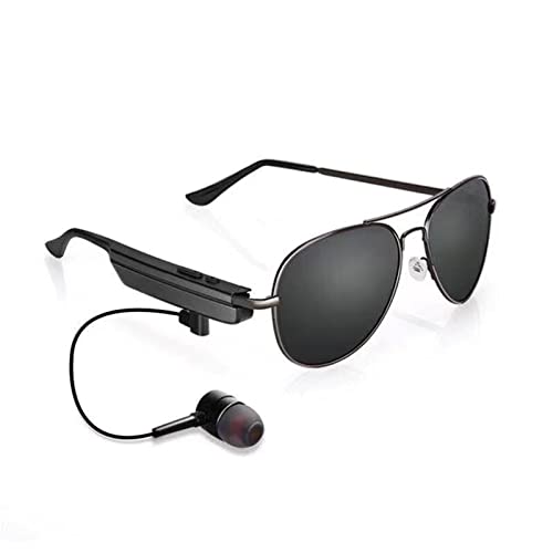 VBESTLIFE Intelligente Bluetooth-Sonnenbrille, Drahtlose Bluetooth 5.0-Brille Anrufe Musik Audio Outdoor-Kopfhörer-Sonnenbrille von VBESTLIFE