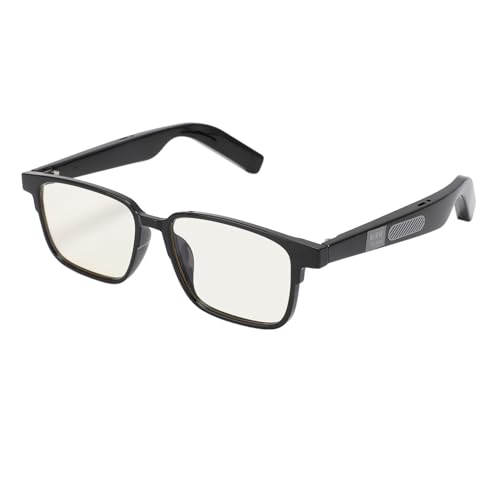 VBESTLIFE Intelligente Brille, Bluetooth 5.3 Open-Ear-Smart-Brille mit Integriertem Mikrofon, Sprachsteuerung, IP5 Wasserdicht, Zwei Lautsprecher, Stereo, für Männer (Einzelne Gläser) von VBESTLIFE