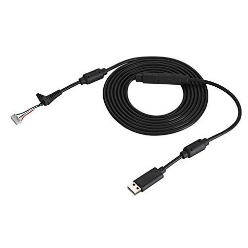 VBESTLIFE Kabel für 360,USB 5Pin Gamepad Kabel Ersatzdraht Breakaway Adapter für 360(Schwarz) von VBESTLIFE