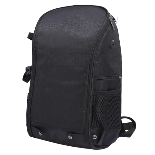 VBESTLIFE Kamerarucksack, DSLR SLR Spiegellose Fotografie-Kameratasche mit 15,6-Zoll-Laptopfach, Kompatibel mit Digitalen Spiegelreflexkameras, Telefonen, Filtern, Datenkabeln usw. (Black) von VBESTLIFE