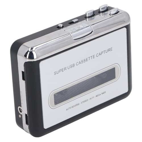 VBESTLIFE Kassetten-zu-CD-Konverter über USB, Tragbarer MP3-Kassettenspieler, von Audiomusik, Kompatibel mit Laptop und Computer, Konvertieren von Kassetten in MP3-Format VBESTLIFE Kassetten-zu-CD-Konverter über USB, Tragbarer MP3-Kassettenspieler, von Audiomusik, Kompatibel mit Laptop und Computer, Konvertieren von Kassetten in MP3-Format von VBESTLIFE