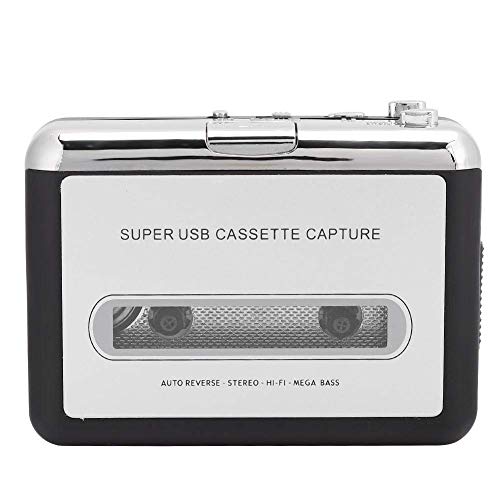 VBESTLIFE Kassettenrekorder, Walkman Audio Music Player mit USB-Kabel, Standalone-Kassettenkonverter USB-Kassetten-MP3-Konverter, von VBESTLIFE
