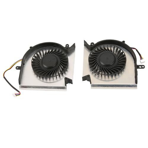 VBESTLIFE Laptop CPU GPU Lüfter, Laptop Lüfter Metall ABS DC5V 0,55A 4pin für GE73VR Laptop von VBESTLIFE