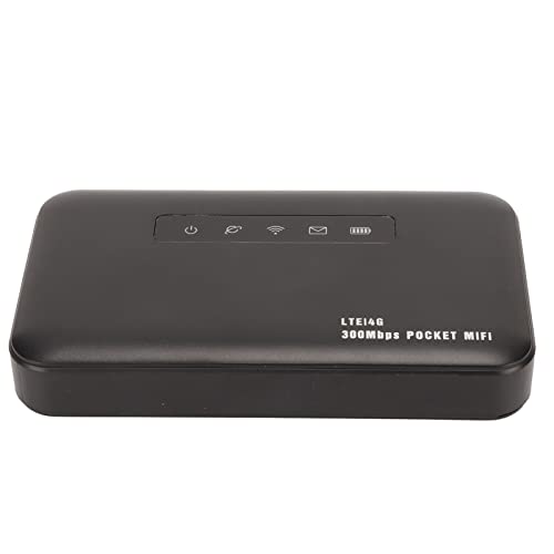 VBESTLIFE Mobiler Hotspot, Tragbarer 4G-LTE-WLAN-USB-Reiserouter mit 2600-mAh-Akku für Europa, 10 Verbundene Geräte, WPA-WPA2-Schutz von VBESTLIFE
