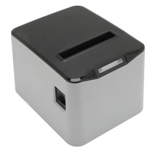 VBESTLIFE POS-Drucker, 80-mm-USB-Thermobondrucker, Restaurant-Küchendrucker mit Automatischer Schneideunterstützung, Kassenschublade, USB Bluetooth 4.0 für Windows für Linux (EU-Stecker) von VBESTLIFE