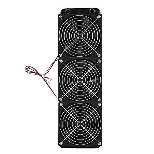 Praktischer CPU-Heizreihenkühler mit Lüfter, 18-Röhren-CPU-Kühlerlüfter, für Wassergekühlte Computer-CPU (360mm) von VBESTLIFE