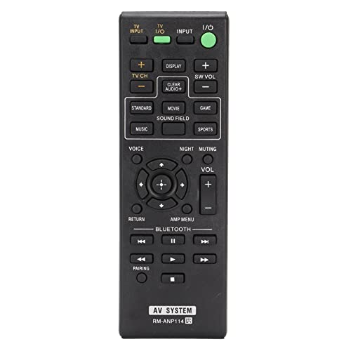 VBESTLIFE RM-ANP114 Fernbedienung, Lautsprecher Ersatzfernbedienung für HT-CT770 RM-ANP106 SA-CT260H SA-CT260 SA-CT660C SA-CT260C HT-CT370 SA-CT770 SA-CT370 VBESTLIFE RM-ANP114 Fernbedienung, Lautsprecher Ersatzfernbedienung für HT-CT770 RM-ANP106 SA-CT260H SA-CT260 SA-CT660C SA-CT260C HT-CT370 SA-CT770 SA-CT370 von VBESTLIFE