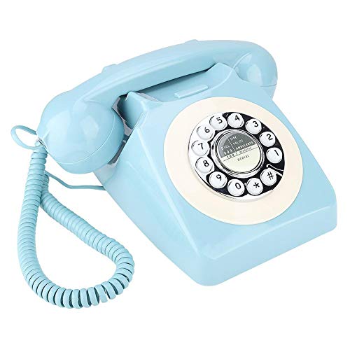 VBESTLIFE Retro Festnetztelefon Retro Tischhandy in Form eines sechziger Jahre Telefons mit Elektromagnetische und Wahlwiederholung. von VBESTLIFE
