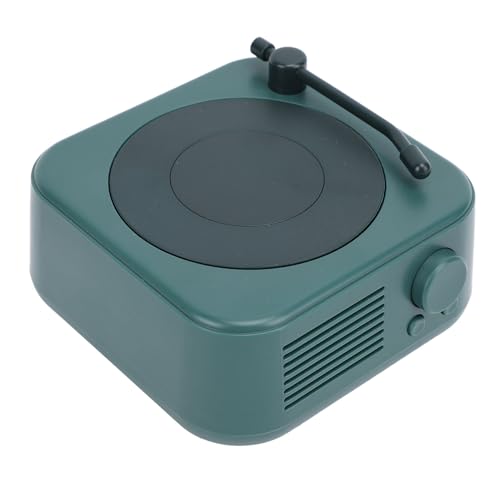 VBESTLIFE Retro-Lautsprecher, Tragbarer Gramophon-Lautsprecher mit Vintage-Dekor, FM-Radio-Modus, Wiederaufladbar, Batteriebetrieben, Unterstützt BT, Speicherkarte, AUX-Wiedergabe VBESTLIFE Retro-Lautsprecher, Tragbarer Gramophon-Lautsprecher mit Vintage-Dekor, FM-Radio-Modus, Wiederaufladbar, Batteriebetrieben, Unterstützt BT, Speicherkarte, AUX-Wiedergabe von VBESTLIFE