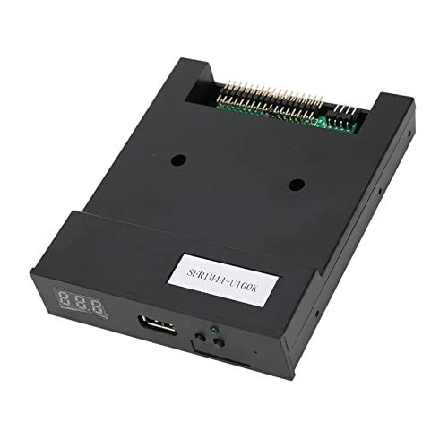 VBESTLIFE SFR1M44-U100K Diskettenlaufwerk-Emulator, 3,5 Zoll 1,44 MB USB-SSD-Diskettenlaufwerk-Emulator, 100 Sektoren, 32-Bit-CPU von VBESTLIFE