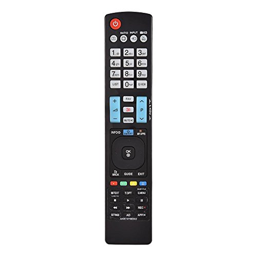 VBESTLIFE TV-Fernbedienung Ersatz für LG LCD TV 60LA620S AKB73756504 32LM620T AKB73275618 AKB73756502 Smart TV-Box TV Audio Audio Controller Schwarz von VBESTLIFE