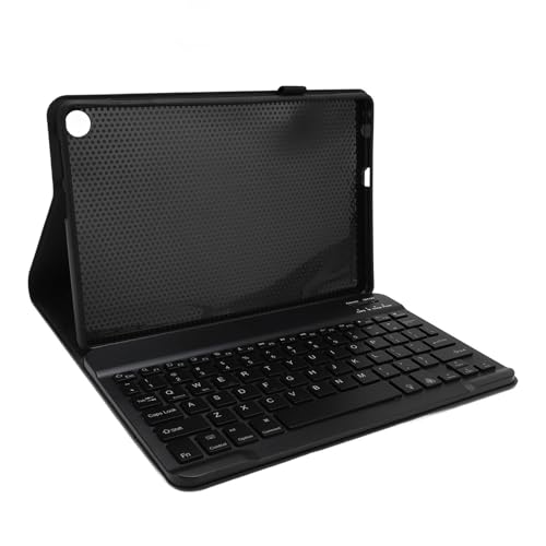 VBESTLIFE Tragbare Reisehülle für Tablet, Magnetische Abnehmbare Tastatur, Tragbare Schutzhülle und Ständer 3 in 1, für Tab M10 Gen 3 10,1 Zoll Tablet (Black) von VBESTLIFE