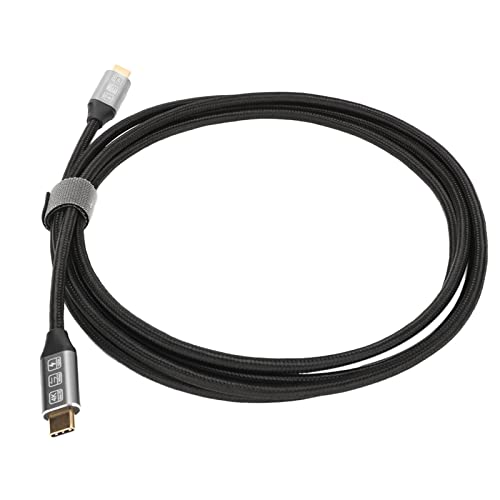 VBESTLIFE USB-C-auf-USB-C-3.1-Gen-2-Kabel, 10 Gbit/s Datenübertragung, 100 W PD-Schnellladung, 4K-60-Hz-Videoausgangs-Monitorkabel für OS X-Laptops (1 m / 3,3 Fuß) von VBESTLIFE