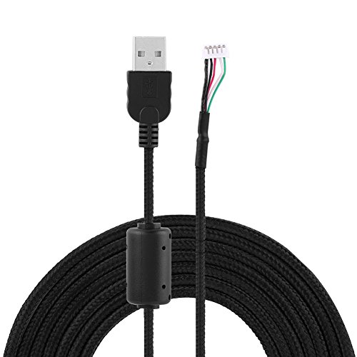 VBESTLIFE USB Maus Linie Draht Kabel Ersatz Reparatur Zubehör für G500s Spiel Maus,2 Meter VBESTLIFE USB Maus Linie Draht Kabel Ersatz Reparatur Zubehör für G500s Spiel Maus,2 Meter von VBESTLIFE
