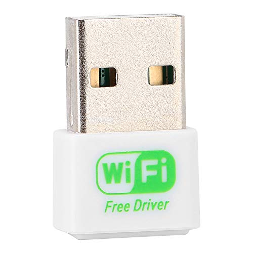 VBESTLIFE USB-WLAN-Adapter, 2,4 G Kabelloser USB-WLAN-Adapter, 150 Mbit/s Hochgeschwindigkeits-WLAN-Adapter für Desktop-PC, WLAN-Dongle, Unterstützt Windows XP 7 8 8.1 10 von VBESTLIFE