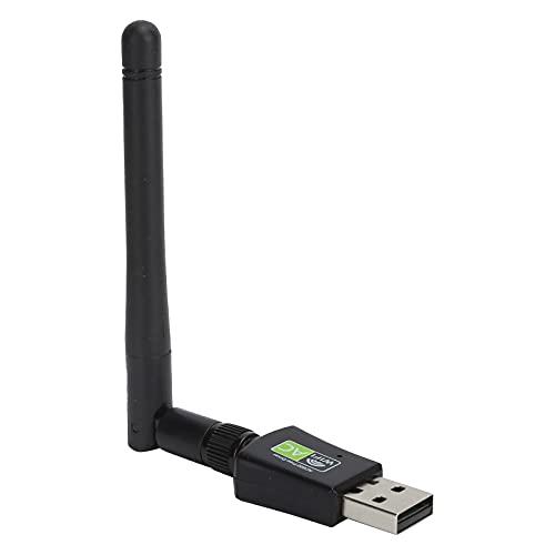 VBESTLIFE -USB-WiFi-Adapter-Empfänger, 600 Mbit/S 2,4 GHz + 5 GHz Wireless-Netzwerkkarte, für Win, Plug and Play, Drive Free von VBESTLIFE
