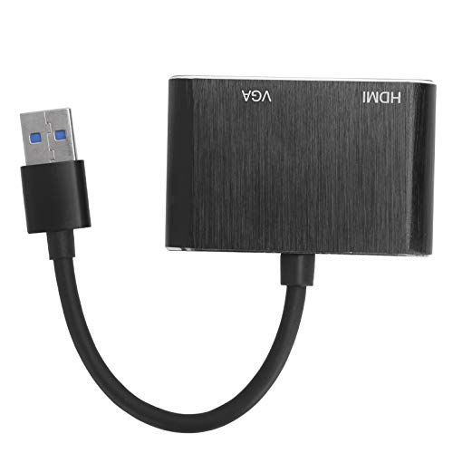 VBESTLIFE USB3 zu VGA/HDMI Adapter, Stromrichter, Display-Erweiterungsdock, Computerzubehör, Für Computer, Projektor von VBESTLIFE