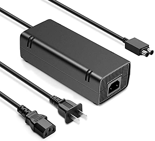 VBESTLIFE Universal Netzteil Brick Ladegerät,Netzteil Kabel für Xbox 360 Slim(EU) von VBESTLIFE