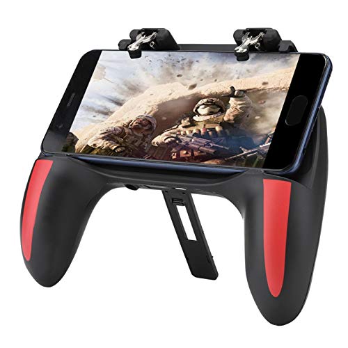 VBESTLIFE Wärmeableitungs-Gamepad, Handy-Game-Controller-Griff mit Zwei Lüftern Universal für 4,7-6,5 Zoll-Telefone VBESTLIFE Wärmeableitungs-Gamepad, Handy-Game-Controller-Griff mit Zwei Lüftern Universal für 4,7-6,5 Zoll-Telefone von VBESTLIFE