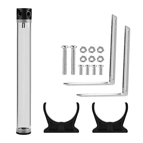 Wasserkühlbehälter, 190 mm / 240 mm / 300 mm / 400 mm * 50 mm Durchmesser POM-Zylinder-CPU-Wasserkühler-Reservoirsystem Kühlkörper-Kit für PC-Computer(400mm) von VBESTLIFE