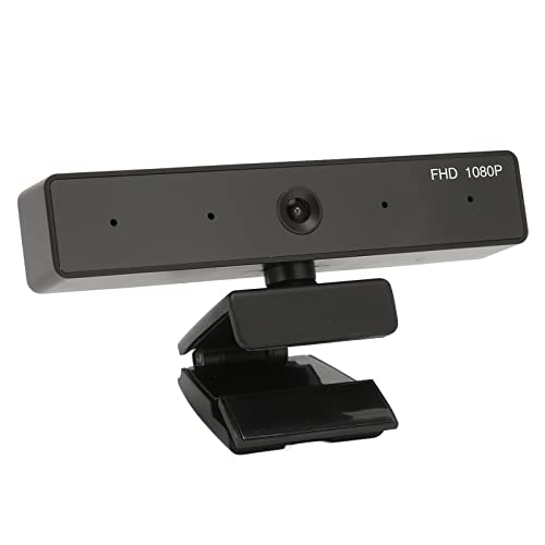 VBESTLIFE Web-Kamera, HD 1080P USB 96-Grad-Winkel-Computer-Webcam, Stereo-Tonaufnahme, USB-Laptop-Webcam, Webcam für Online-Klassenzimmer, Live-Übertragungen von Spielen von VBESTLIFE