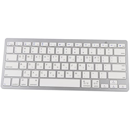 VBESTLIFE -Wireless-Tastatur, 78 Tasten, Ultradünne, Leise Bluetooth-Computertastaturen für Android, für OS X, für IOS, für Windows (Koreanisch) von VBESTLIFE