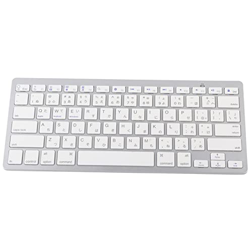 VBESTLIFE -Wireless-Tastatur, 78 Tasten, Ultradünne, Leise Bluetooth-Computertastaturen für Android, für OS X, für IOS, für Windows (japanisch) von VBESTLIFE