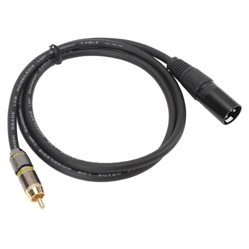 VBESTLIFE XLR-Stecker-auf-Stecker-Kabel, 3,3 Fuß 22AWG Twisted-Pair-OFC-Gewebedraht, XLR-Stecker-auf-Stecker-Kabel, für Studio- oder Live-Auftritte VBESTLIFE XLR-Stecker-auf-Stecker-Kabel, 3,3 Fuß 22AWG Twisted-Pair-OFC-Gewebedraht, XLR-Stecker-auf-Stecker-Kabel, für Studio- oder Live-Auftritte von VBESTLIFE