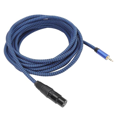 VBESTLIFE XLR-auf-3,5-mm-Mikrofonkabel, 16,4 Fuß XLR-Buchse auf 1/8-Zoll-Mikrofonkabel für Camcorder, DSLR-Kameras, Mikrofonmixer, Soundkartenkamera VBESTLIFE XLR-auf-3,5-mm-Mikrofonkabel, 16,4 Fuß XLR-Buchse auf 1/8-Zoll-Mikrofonkabel für Camcorder, DSLR-Kameras, Mikrofonmixer, Soundkartenkamera von VBESTLIFE