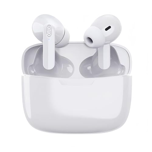 VBESTLIFE Y113 Sprachübersetzer-Ohrhörer, Zwei-Wege-Übersetzergerät für 114 Sprachen Online-Übersetzung, Bluetooth-Übersetzungs-Headset (White) von VBESTLIFE