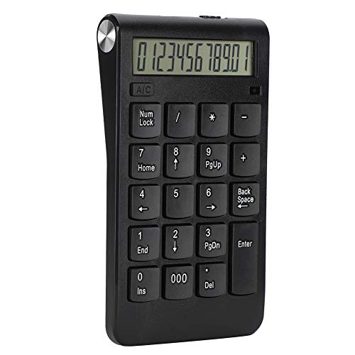 VBESTLIFE Ziffernblock, 20 Tasten 2.4G Wireless Numeric Keyboard Accounting Digitale Tastatur für PC/Laptop(Schwarz) von VBESTLIFE