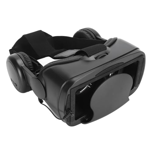 VR-Brillen-Headset, 3D-Virtual-Reality-Helm für 5-7-Zoll-Smartphones für TV, Handyfilme, Bildung und Videospiele, Kompatibel mit für IOS, für Android von VBESTLIFE