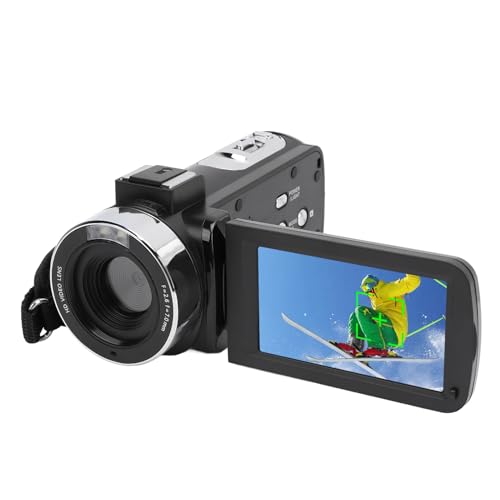 Videokamera -Camcorder, HD 1080p 30 MP Digitalkamera -Rekorder, 18 -fache Digitaler Zoom, 3,0 Zoll 270 ° Drehung LCD -Bildschirm, Fülllicht Videokamera -Camcorder, HD 1080p 30 MP Digitalkamera -Rekorder, 18 -fache Digitaler Zoom, 3,0 Zoll 270 ° Drehung LCD -Bildschirm, Fülllicht von VBESTLIFE