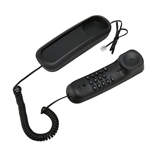 Wandtelefon Im Alten Stil, Schnurgebundenes Festnetztelefon mit Stumm- und Wahlwiederholungsfunktion für das Home Hotel School Office von VBESTLIFE