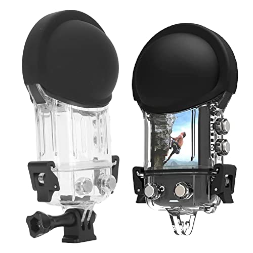 Wasserdichtes Gehäuse für Insta360 ONE X3, Unterwasser-Tauchschutzhülle 164ft IPX8 Wasserdichtes Kamera-Tauchgehäuse für Insta360 ONE X3 von VBESTLIFE