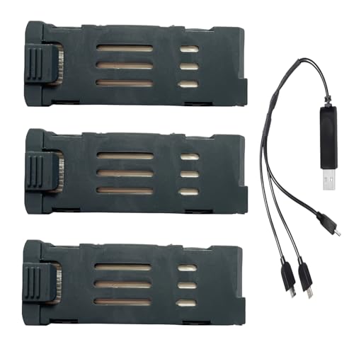3,7V 600mAh Akku für Drohne E58 S168 JY019 JD-19 Original Akku für Drohne E58 mit USB-Ladekabel 3,7V 600mAh Akku für Drohne E58 S168 JY019 JD-19 Original Akku für Drohne E58 mit USB-Ladekabel von VBILUM
