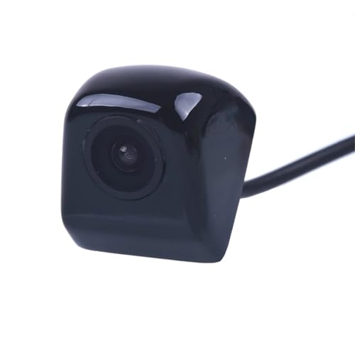Auto Frontkamera Park-Monitor Reverse Backup Kamera Auto Rückansicht Kamera Metall Parkkamera Rückfahrkamera Auto(Black) von VBVGMZAS