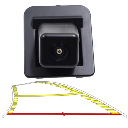 Rückansicht Kamera wasserdichte Nachtsicht Für Benz Für W204 W212 W221 Für S Klasse Parkkamera Rückfahrkamera Auto(Built-in Trajectory) von VBVGMZAS