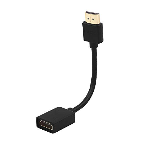 VCELINK HDMI Verlängerung HDMI Verlängerungskabel Extension TV Stick Adapterkabel Hochgeschwindigkeits 14cm 1 Stück von VCELINK