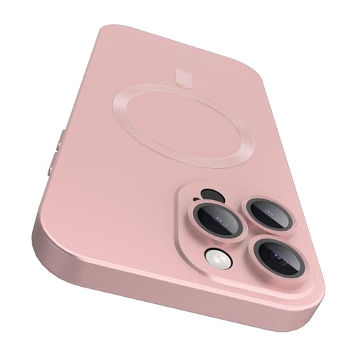 VCGFJD Magnetische Schutzhülle für iPhone 13 Pro Max mit Kameraobjektivschutz, matt-metallischer Glanz schlank weich TPU-Stoßdämpfer stoßfeste Handyhülle für iPhone 13 Pro Max, Rosa VCGFJD Magnetische Schutzhülle für iPhone 13 Pro Max mit Kameraobjektivschutz, matt-metallischer Glanz schlank weich TPU-Stoßdämpfer stoßfeste Handyhülle für iPhone 13 Pro Max, Rosa von VCGFJD