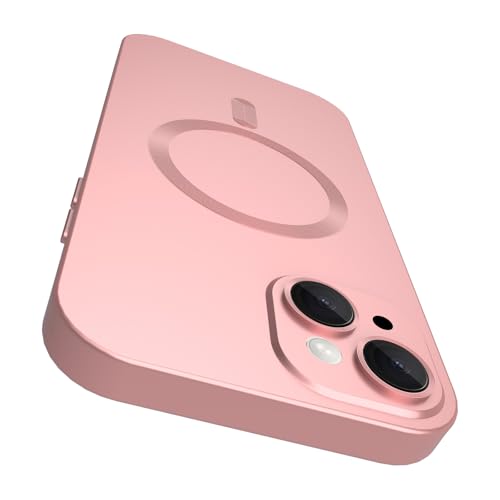 VCGFJD Magnetische Schutzhülle für iPhone 14 Plus mit Kameraobjektivschutz, matt-metallischer Glanz schlank weich TPU-Stoßdämpfer stoßfeste Handyhülle für iPhone 14 Plus, Rosa VCGFJD Magnetische Schutzhülle für iPhone 14 Plus mit Kameraobjektivschutz, matt-metallischer Glanz schlank weich TPU-Stoßdämpfer stoßfeste Handyhülle für iPhone 14 Plus, Rosa von VCGFJD